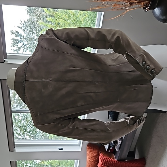 Danier Suede Jacket Size XS - Picture 6 of 6